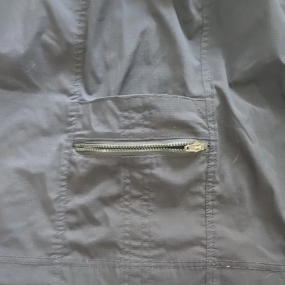 Te Verde Gray Mini Athletic Skirt with Tie Front - Picture 5 of 5